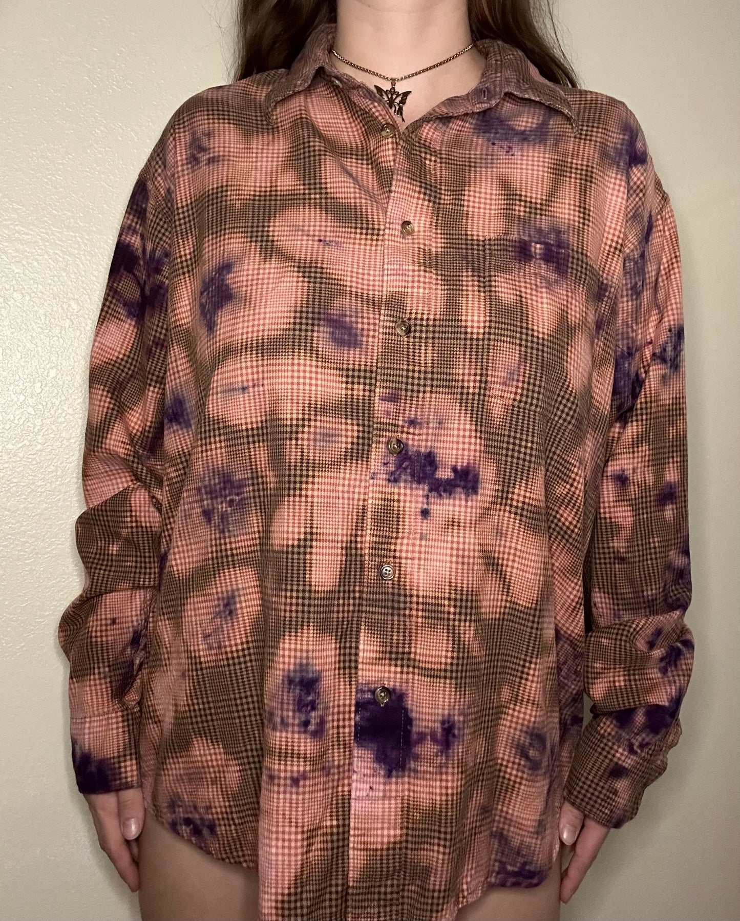 Bleach Dyed Flannel