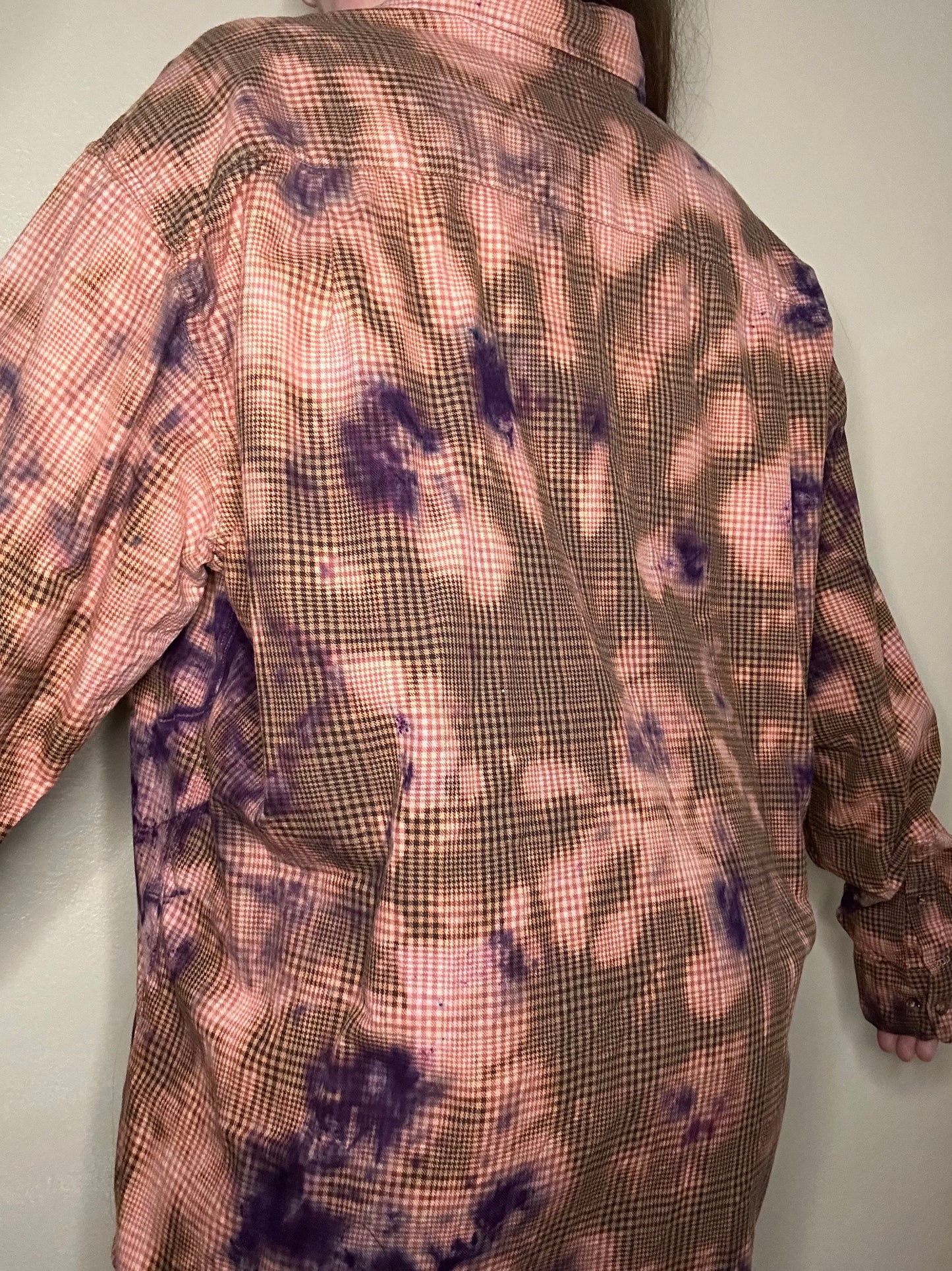 Bleach Dyed Flannel